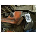 Pipe Wrenches and Misc Tools Lot