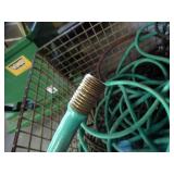 Large Metal Container with Air Hose