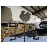 Metal Rooster Wind Vane