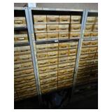 7ft Tall Metal Shelf with wood Drawers  Bolted Together - Bring tools to Separate