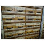 7ft Tall Metal Shelf with wood Drawers  Bolted Together - Bring tools to Separate