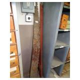 5.5ft Fence Posts and Saw Blade