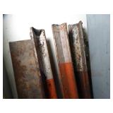 5.5ft Fence Posts and Saw Blade