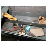 Shallow Drawer File Cabinet w/ Contents