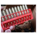 Mixed Box Lot of Ammo / 2  Soft Gun Cases