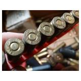 Mixed Box Lot of Ammo / 2  Soft Gun Cases