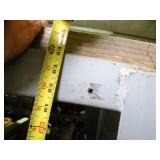 Heavy Metal Shelf  8.5ft x 4.5ft x 7ft - Must Be Removed Only On Last Day of Auction Pick-Up!