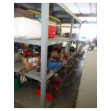 Heavy Metal Shelf  8.5ft x 4.5ft x 7ft - Must Be Removed Only On Last Day of Auction Pick-Up!