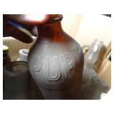 Box of old Empty Glass Bottles