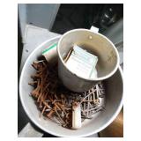 Wire Nails Camp Cook Pans Misc