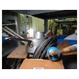 Wire Nails Camp Cook Pans Misc