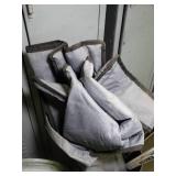 Hockey Sticks - Cowboys Trash Can - Portable Chair