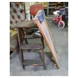 Small Step Ladder and Auto Creeper