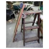 Small Step Ladder and Auto Creeper