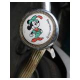Vintage Colorful Kids Murry Tricycle / Mickey Mouse Bell