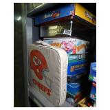 Chiefs Cushion & Lot of Kids Games and Misc