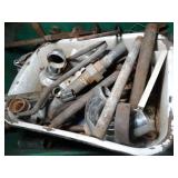 Misc Plumbing Lot and Misc Old Tools