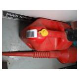 Small Gas Can - Long Funnel