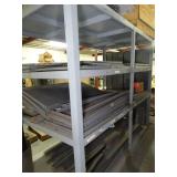 Large Hefty Metal Shelf Unit - Roughly 9Ft x 5ft x 7ft - Must be Picked up on Last Day of Pick up Only!