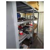 Large Hefty Metal Shelf Unit - Roughly 9Ft x 5ft x 7ft - Must be Picked up on Last Day of Pick up Only!