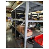 Large Hefty Metal Shelf Unit - Roughly 9Ft x 5ft x 7ft - Must be Picked up on Last Day of Pick up Only!