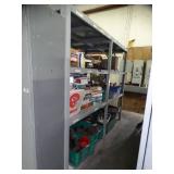 Large Hefty Metal Shelf Unit - Roughly 9Ft x 5ft x 7ft - Must be Picked up on Last Day of Pick up Only!