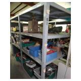 Large Hefty Metal Shelf Unit - Roughly 9Ft x 5ft x 7ft - Must be Picked up on Last Day of Pick up Only!