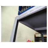 Large Hefty Metal Shelf Unit - Roughly 9Ft x 5ft x 7ft - Must be Picked up on Last Day of Pick up Only!