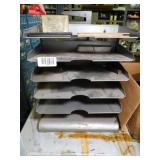 2 Metal File Organizers