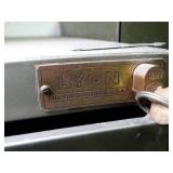 2 - 2 Drawer Metal File Cabinets