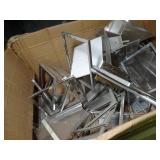Box of Metal Sign Holders f/ Table-top
