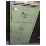 Thick Walled and Heavy / Fire Resistant Metal File Cabinet