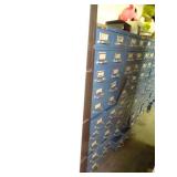 Blue Cole Small Parts Metal File Cabinet