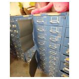 Blue Cole 10 Drawer Metal File Cabinet