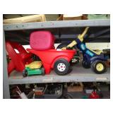Fisher Price Kids Toys - Yard Equip Chairs Etc.