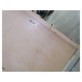 Large Wood Cabinet w/ Sliding Doors