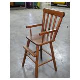 Small Kids Wood High-Chair