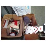 2 Boxes of Seasonal Home Decor