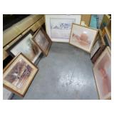 Lot of Framed Wall Art