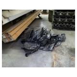 Large Black Plastic Drop Cloth