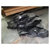 Large Black Plastic Drop Cloth