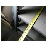 6Ft wide x 7Ft Tall  x18inches Deep // Nice Sturdy Metal Shelving