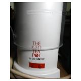 Tea Maker and Trash Cans