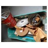 Grinder  Wheels - Air Chuck and Misc Lot