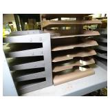 2 Metal File Organizers