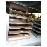 2 Metal File Organizers