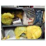 Large Lot / 2 upper Shelves Full of Bedding and Linens
