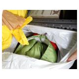 Large Lot / 2 upper Shelves Full of Bedding and Linens