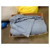 Large Lot / Lower Shelf and on Floor// Full of Bedding and Linens