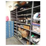 4ft x 7ft x 2Ft Metal Shelves /  Bring Tools - Bolted Together   Can Only Pick up Last Day of Load Out!